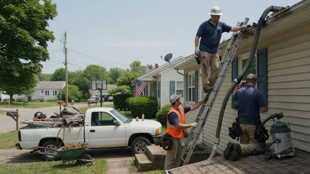 Gutter Installation in Pekin, IN near me
